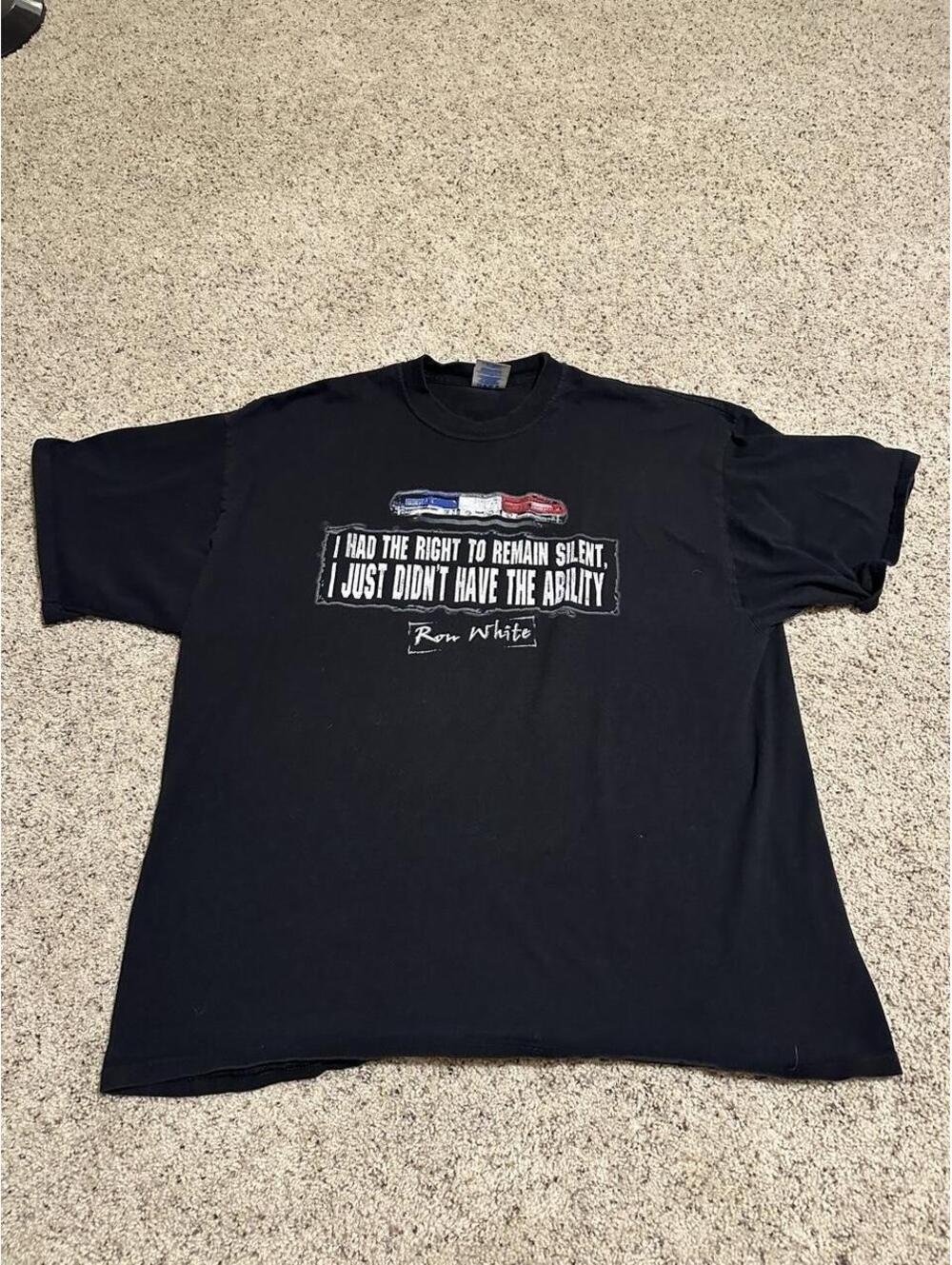 Police Men's Black Tshirt